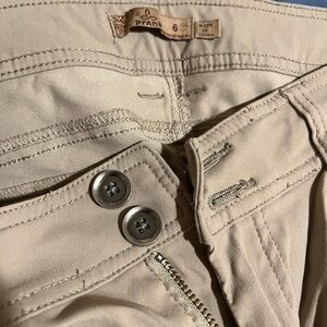 Prana Tan Chinos Classic Cotton Twill